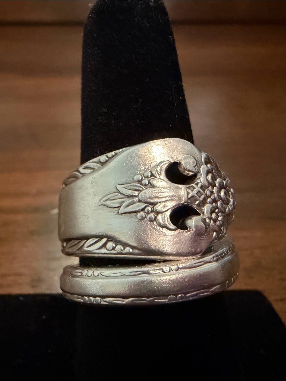 Lovely Lady Silverware Ring